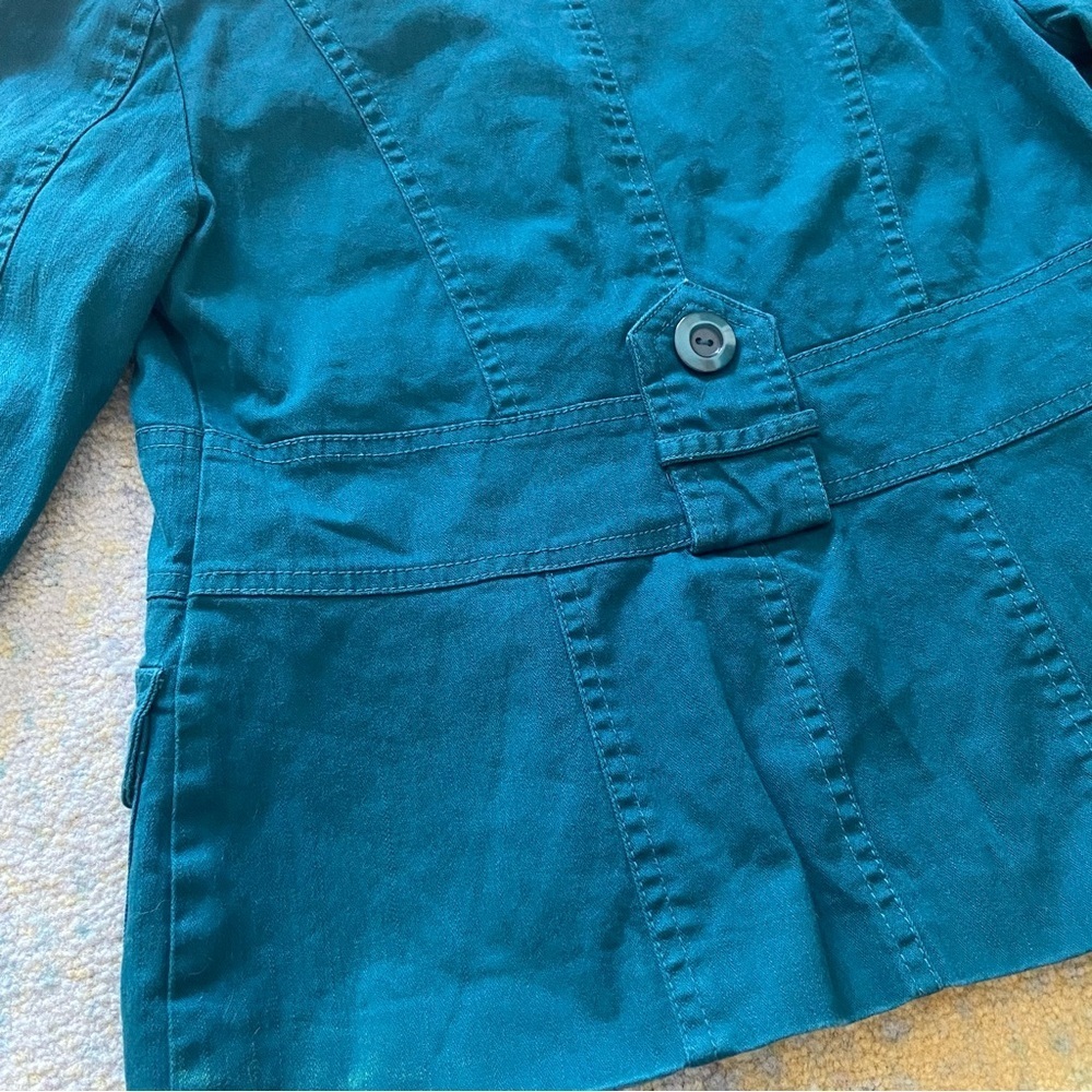 DO+BE Teal Blazer - Picture 7 of 10